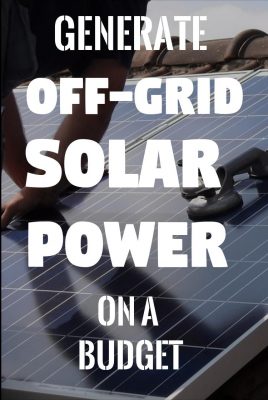 How do we generate cheap renewable energy when we are outdoors, on the homestead or in a disaster? We look at the two types of solar panel setups for y