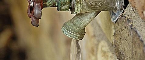 Frozen faucet: preparing for winter