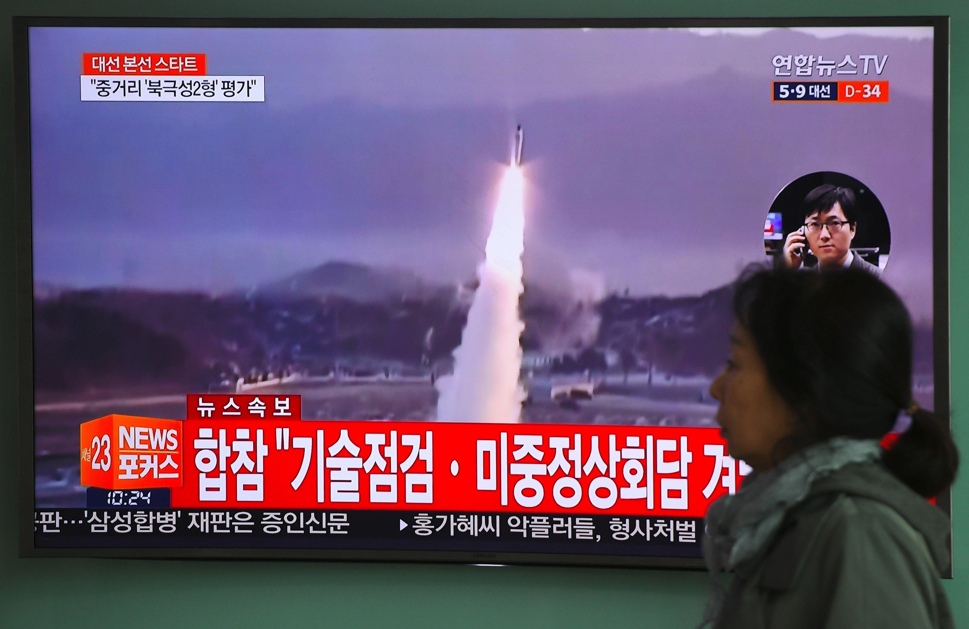 A nuclear attack on South Korea tv