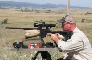 Savage 6.5 Creedmoor mounting a Bushnell long range