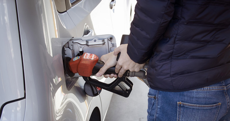 Fueling a car