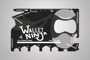 Wallet Ninja Multitool Card