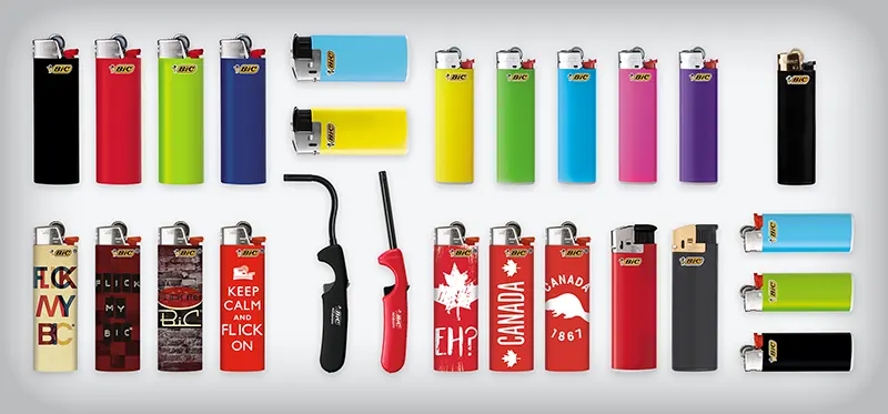 bic lighter brands 