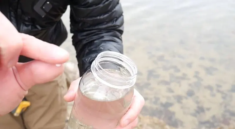 Putting Water Purification Tablets