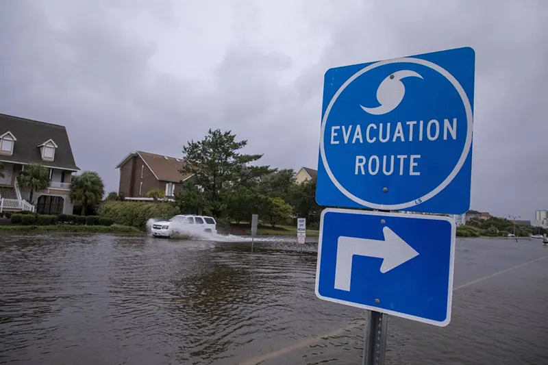 the Warning Signs and Evacuation Routes