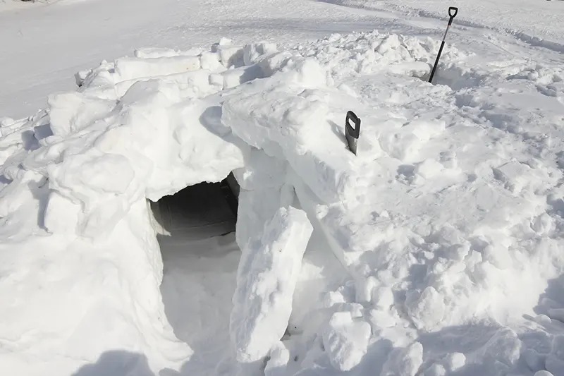 Snow Trench
