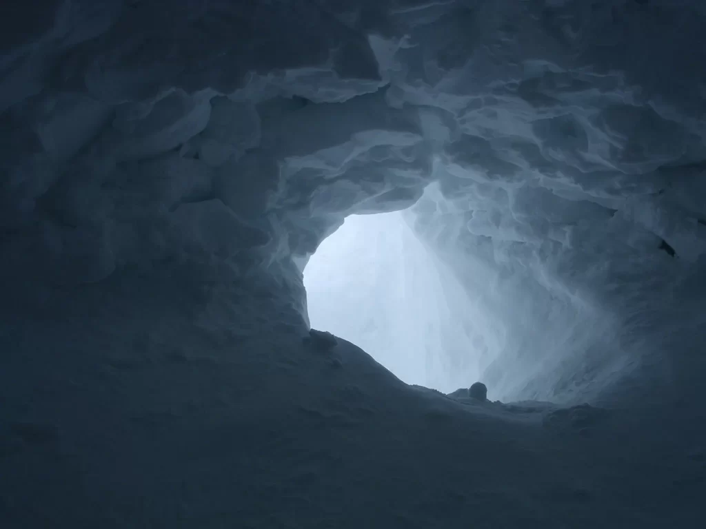 Snow cave